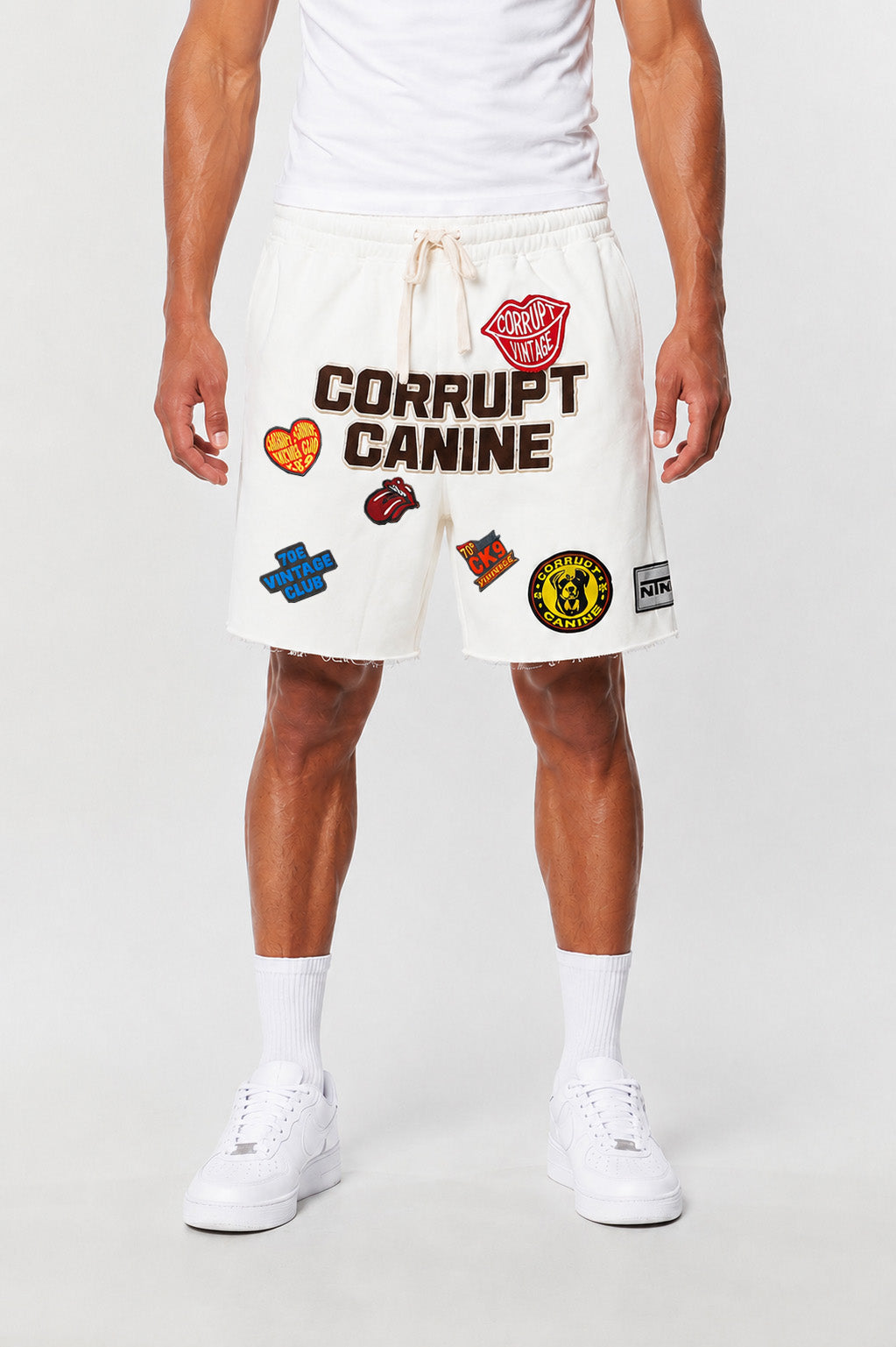 CORRUPT CANINE REBEL CLUB SHORTS