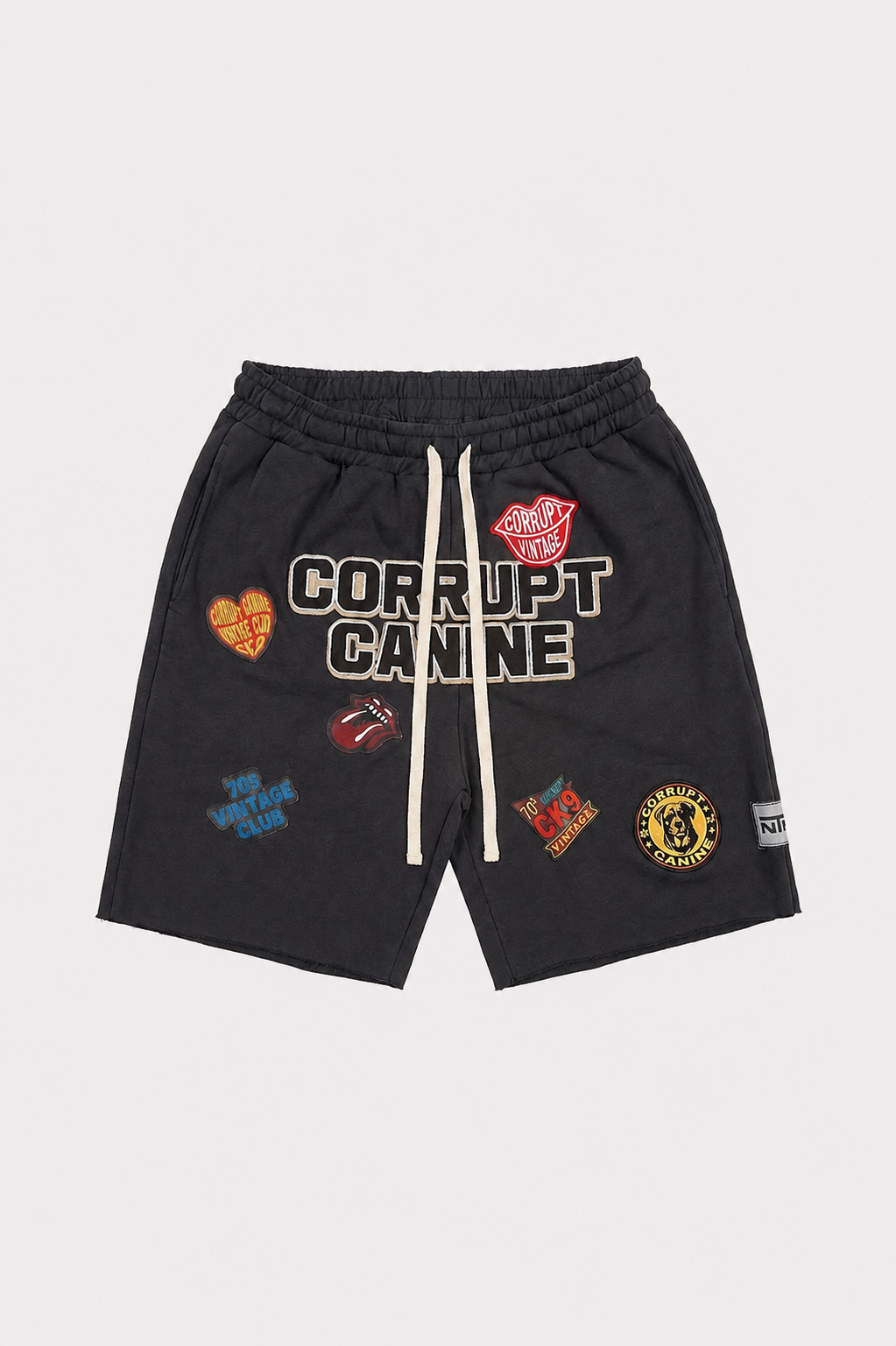 CORRUPT CANINE REBEL CLUB SHORTS
