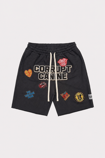CORRUPT CANINE REBEL CLUB SHORTS