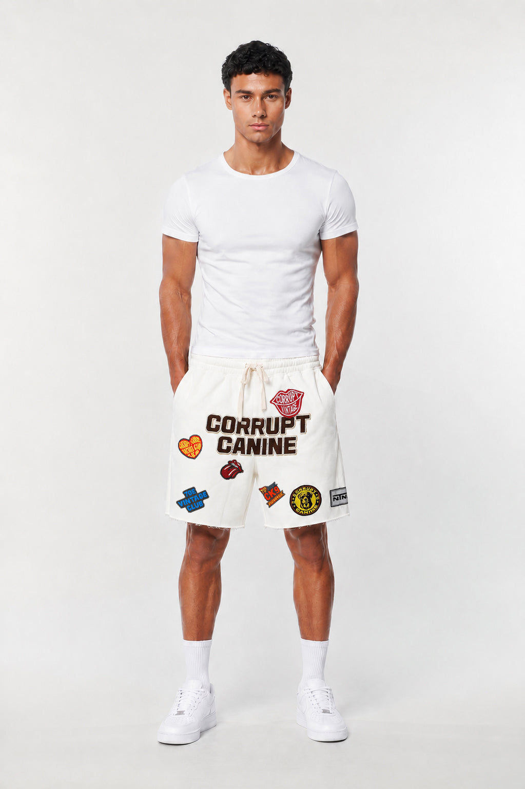CORRUPT CANINE REBEL CLUB SHORTS