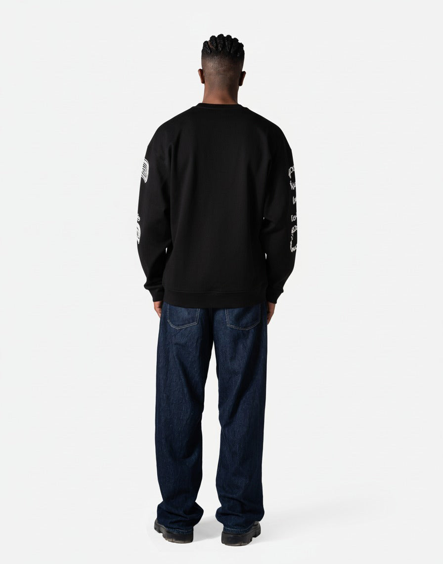 C-K9 SAVAGE DOG GRAPHIC CREWNECK SWEATSHIRT