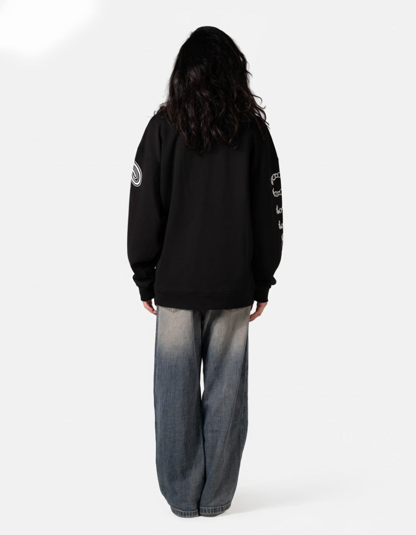 C-K9 SAVAGE DOG GRAPHIC CREWNECK SWEATSHIRT