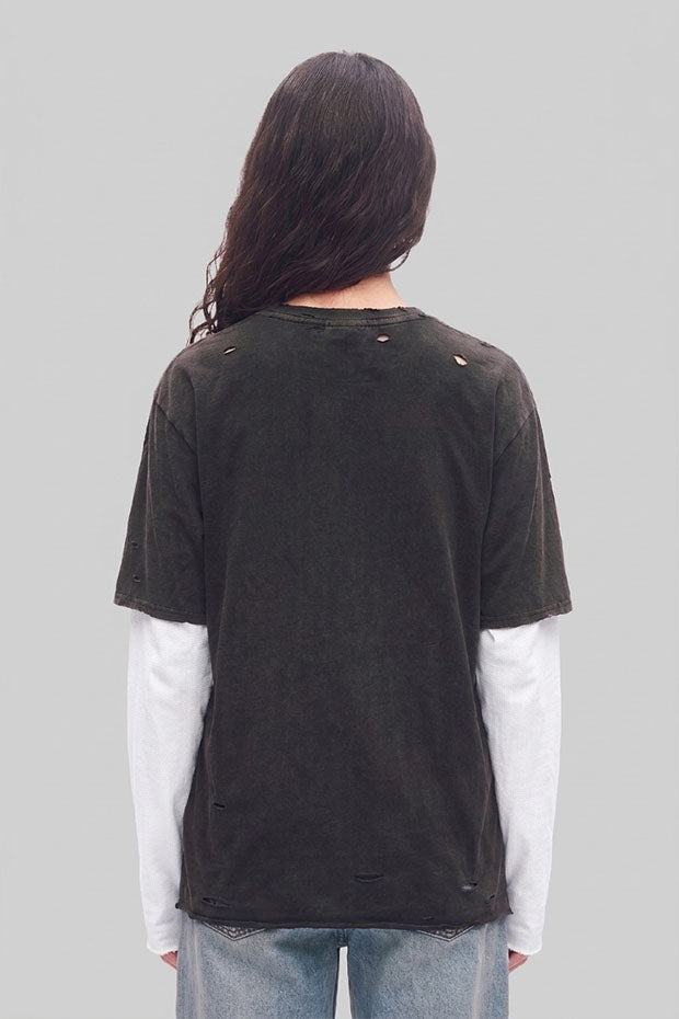 LONG SLEEVE CORRUPT CANINE T-SHIRT