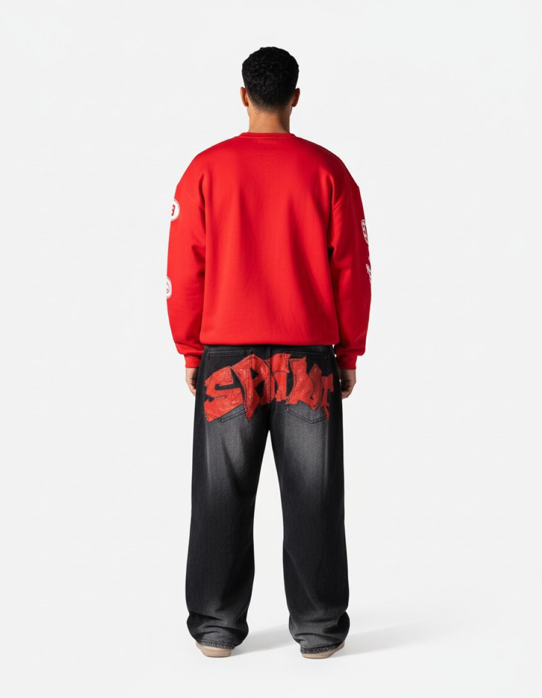 C-K9 SAVAGE DOG GRAPHIC CREWNECK SWEATSHIRT