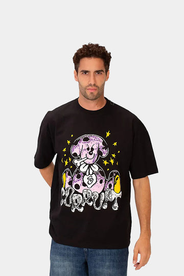 STARS T-SHIRT VIBRANT OVERSIZE