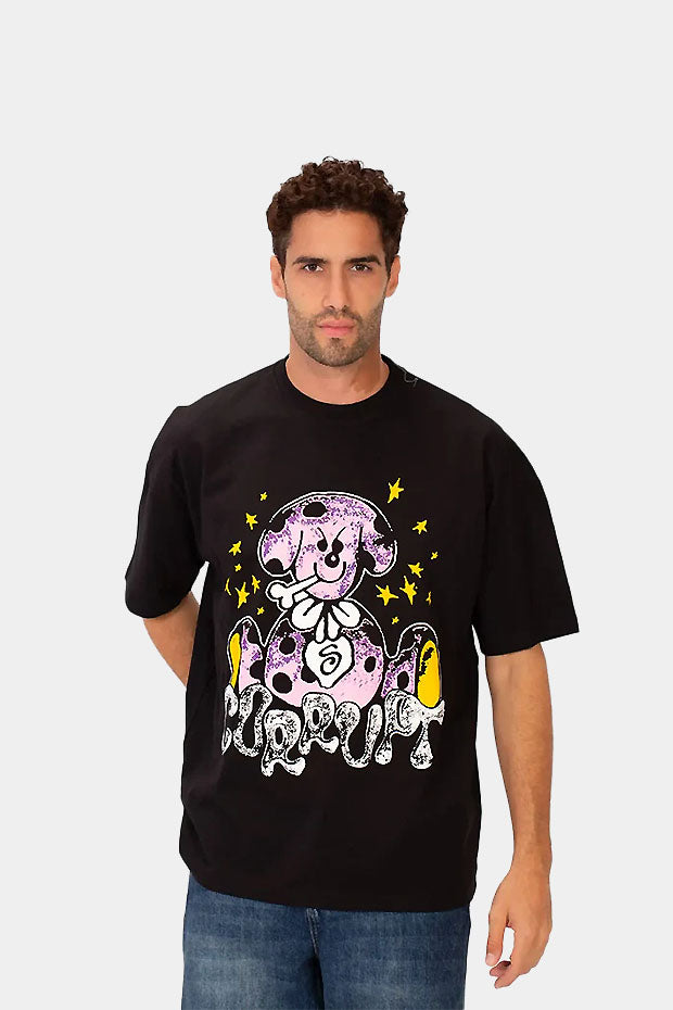 STARS T-SHIRT VIBRANT OVERSIZE