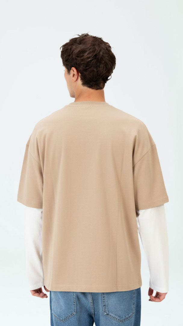 DOGY PRINT ROUNDED LONG SLEEVED CORRUPTK9 SWEATSHIRT