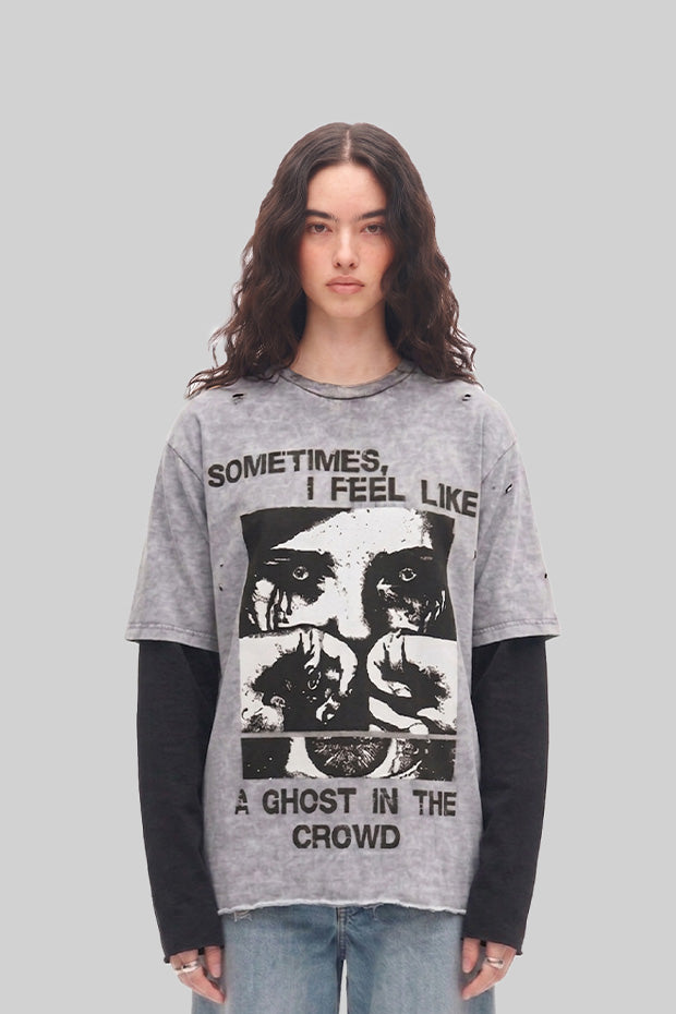 LONG SLEEVE CORRUPT CANINE T-SHIRT