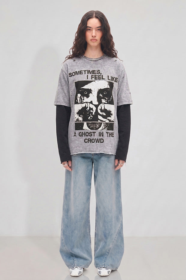 LONG SLEEVE CORRUPT CANINE T-SHIRT
