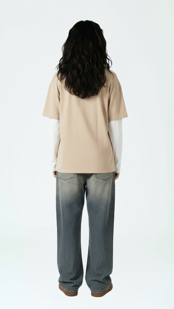 DOGY PRINT ROUNDED LONG SLEEVED CORRUPTK9 SWEATSHIRT