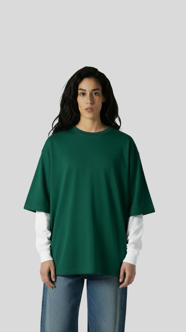 DEATH OF GLORY OVERSIZED CONNECTED SLEEVES  T-SHIRT