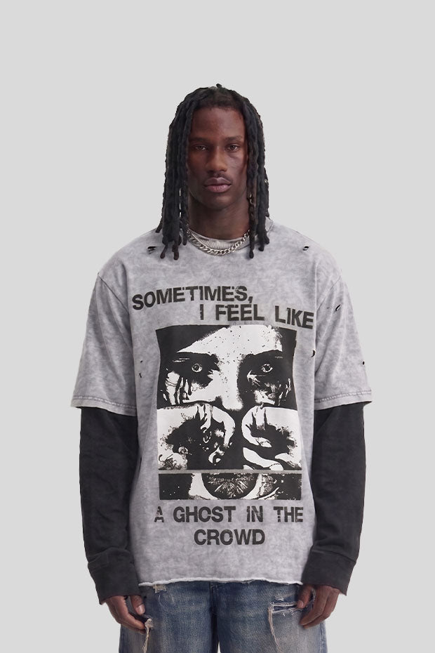 LONG SLEEVE CORRUPT CANINE T-SHIRT