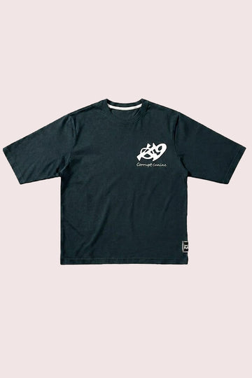 CORRUPT CANINE DUAL LOGO HEAVYWEIGHT BOX T-SHIRT