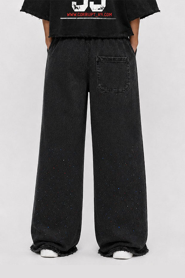 FIGHT FOR THE GLORY  BOLD GRAPHIC ENERGY IN A RELAXED WIDE LEG FIT