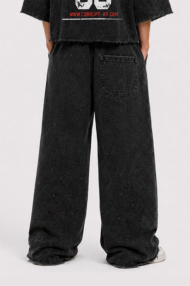FIGHT FOR THE GLORY  BOLD GRAPHIC ENERGY IN A RELAXED WIDE LEG FIT