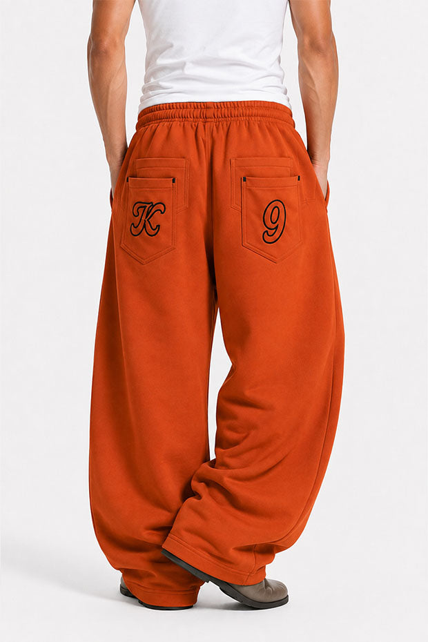 WIDE LEG FLEECE OFF GRID SWEATPANTS WITH DRAWSTRING