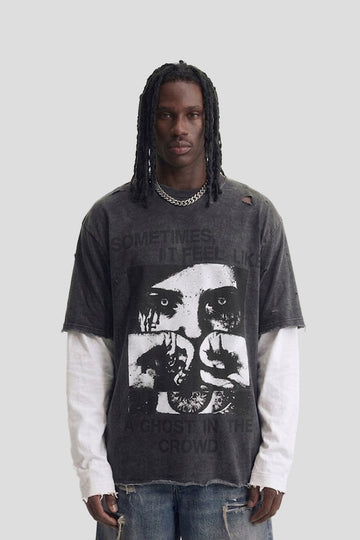 LONG SLEEVE CORRUPT CANINE T-SHIRT