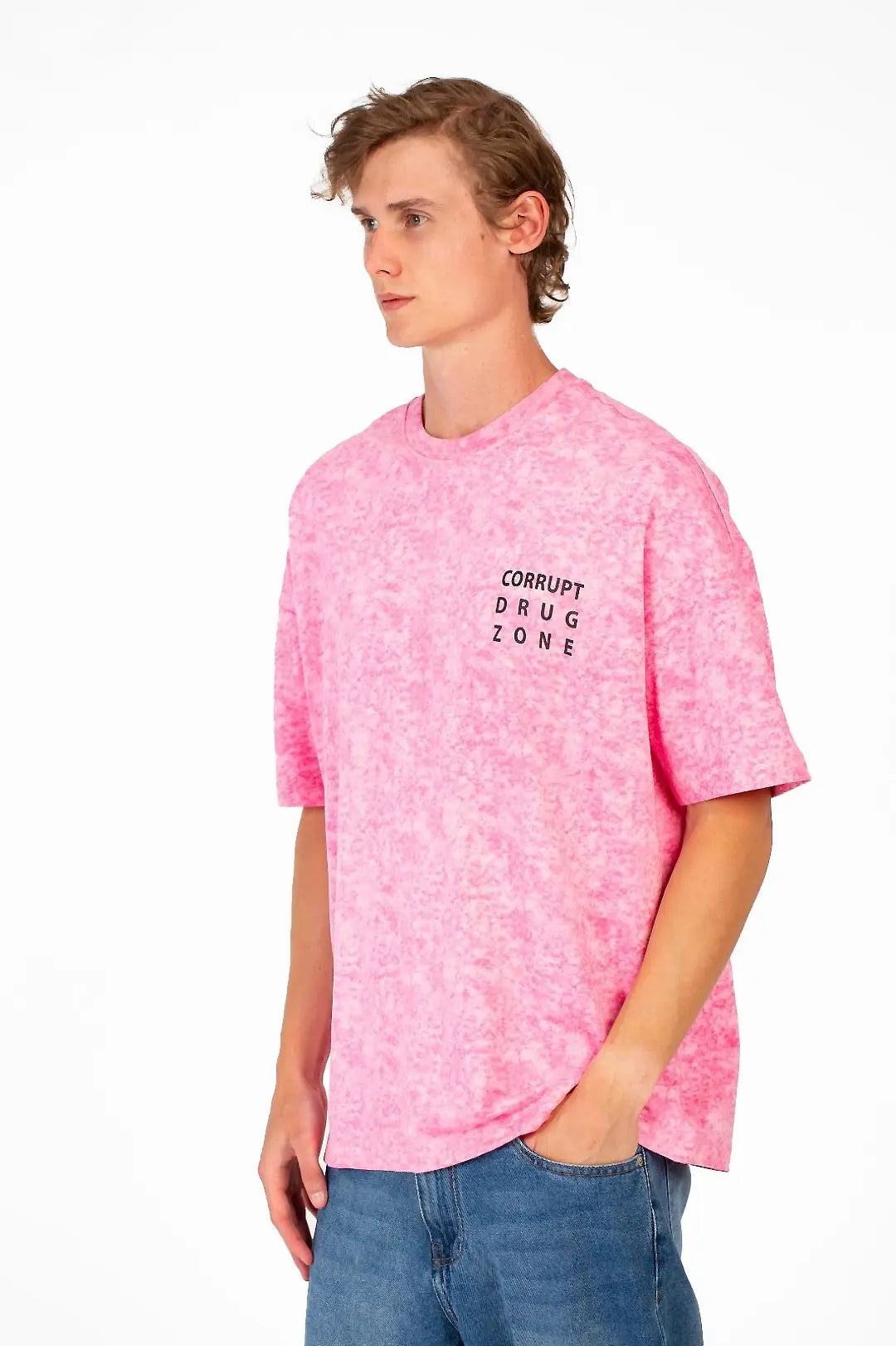 ROUNDED NECK SHORT SLEEVES CORRUPT T-SHIRT