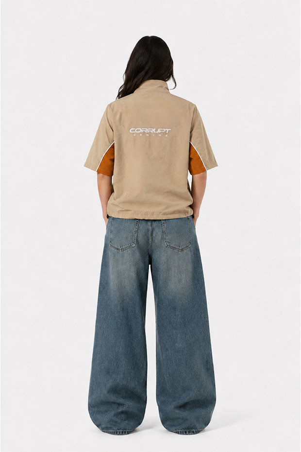 CORRUPT CANINE MOTORSPORT ZIP T-SHIRT