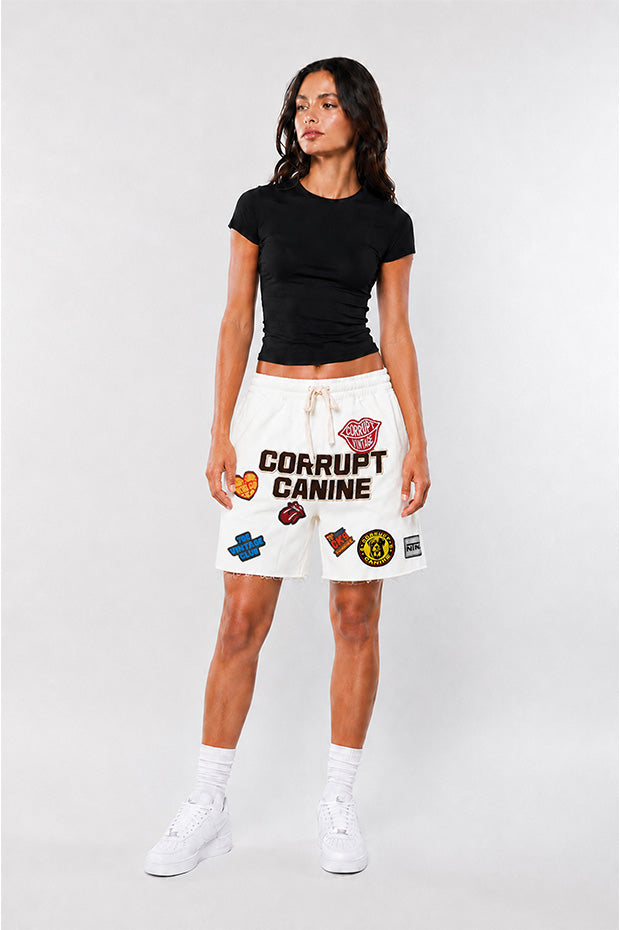 CORRUPT CANINE REBEL CLUB SHORTS