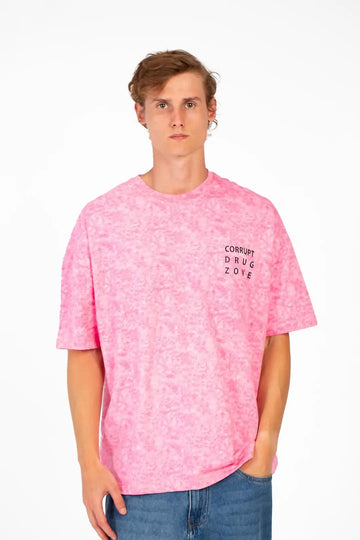 ROUNDED NECK SHORT SLEEVES CORRUPT T-SHIRT