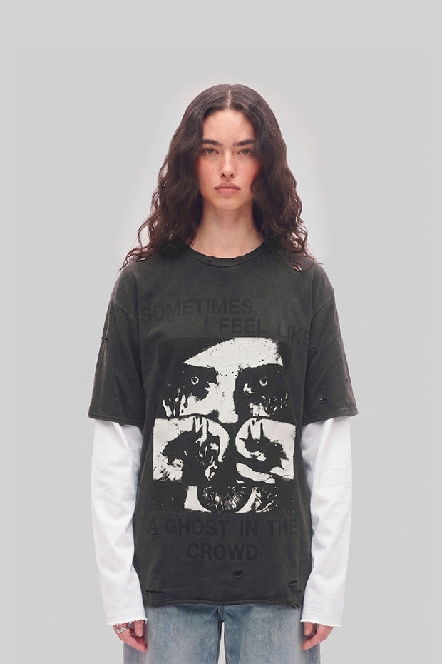 LONG SLEEVE CORRUPT CANINE T-SHIRT