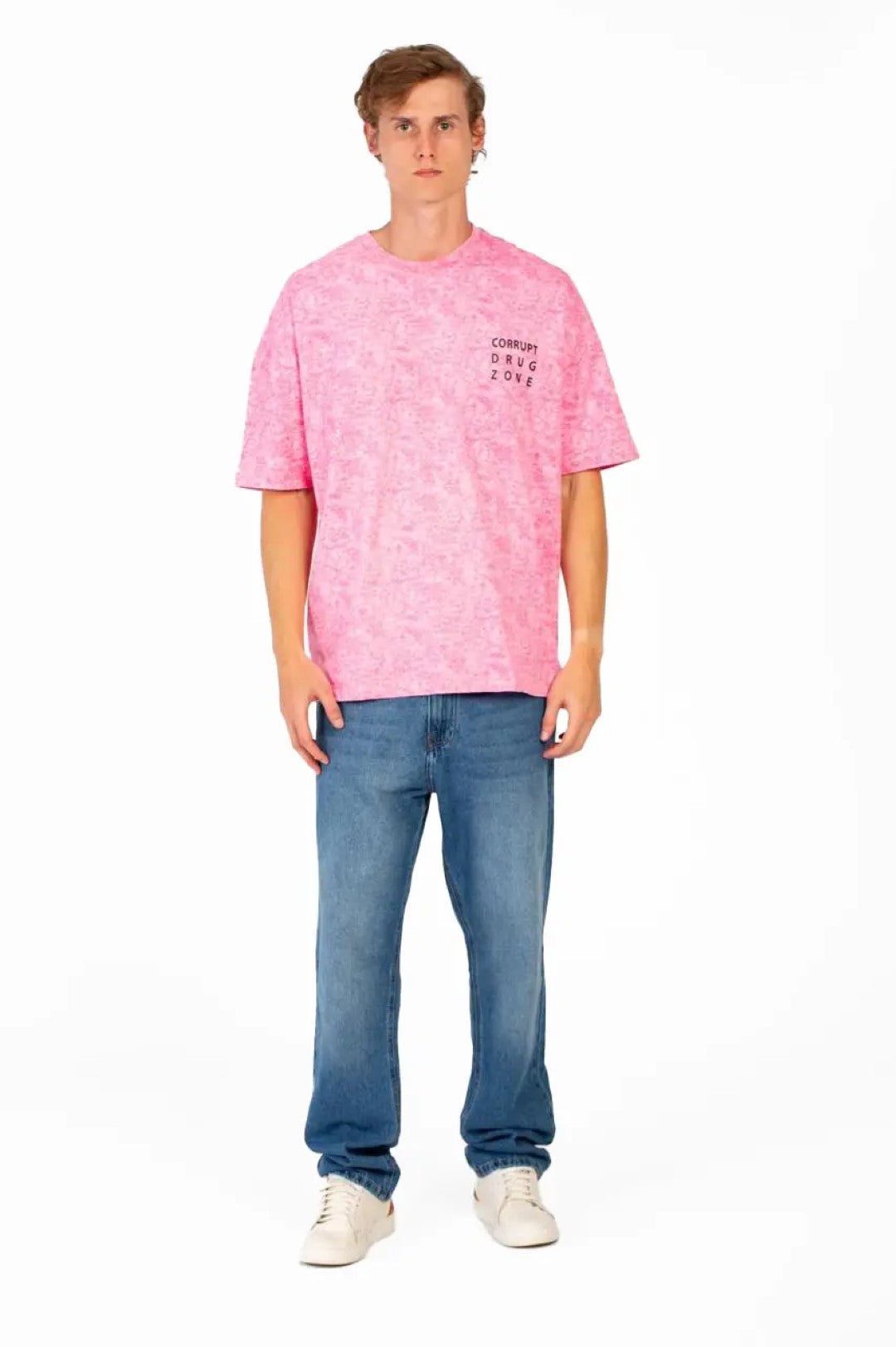 ROUNDED NECK SHORT SLEEVES CORRUPT T-SHIRT