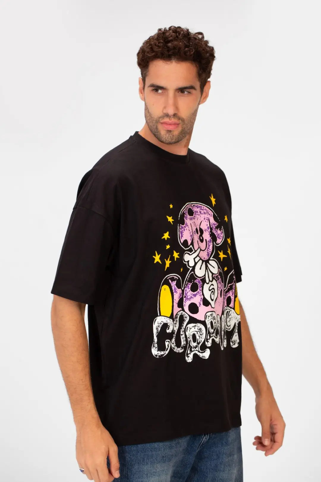 STARS T-SHIRT VIBRANT OVERSIZE