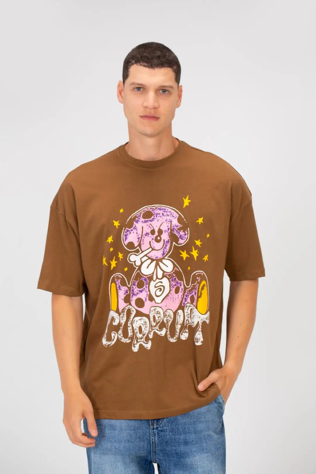STARS T-SHIRT VIBRANT OVERSIZE