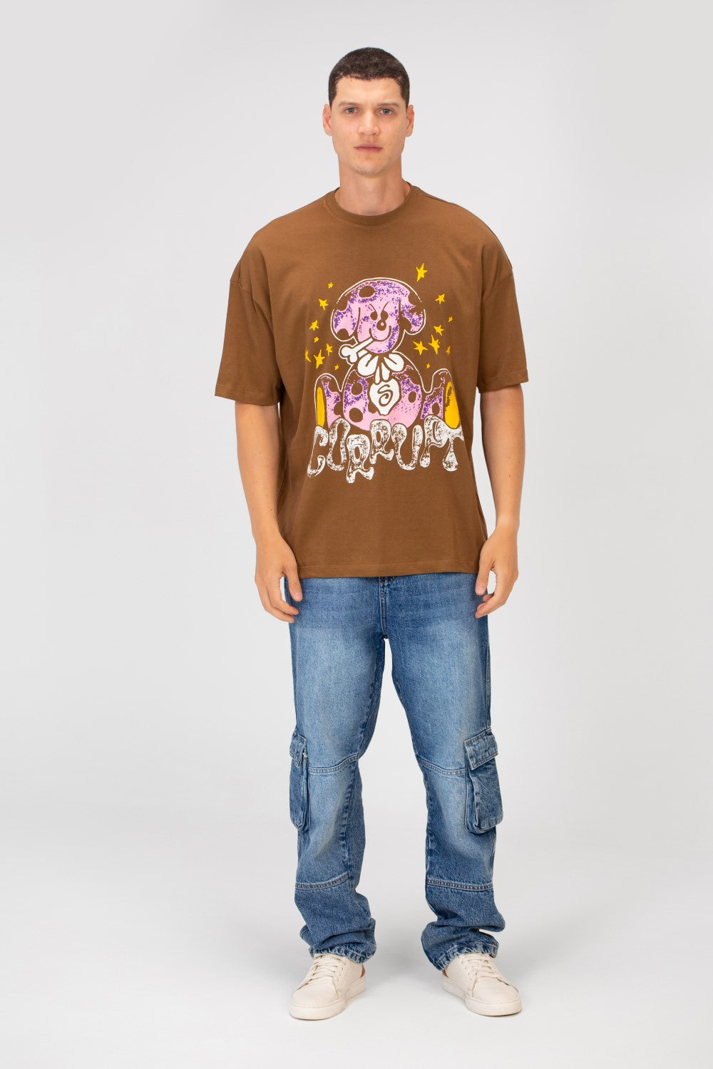 STARS T-SHIRT VIBRANT OVERSIZE