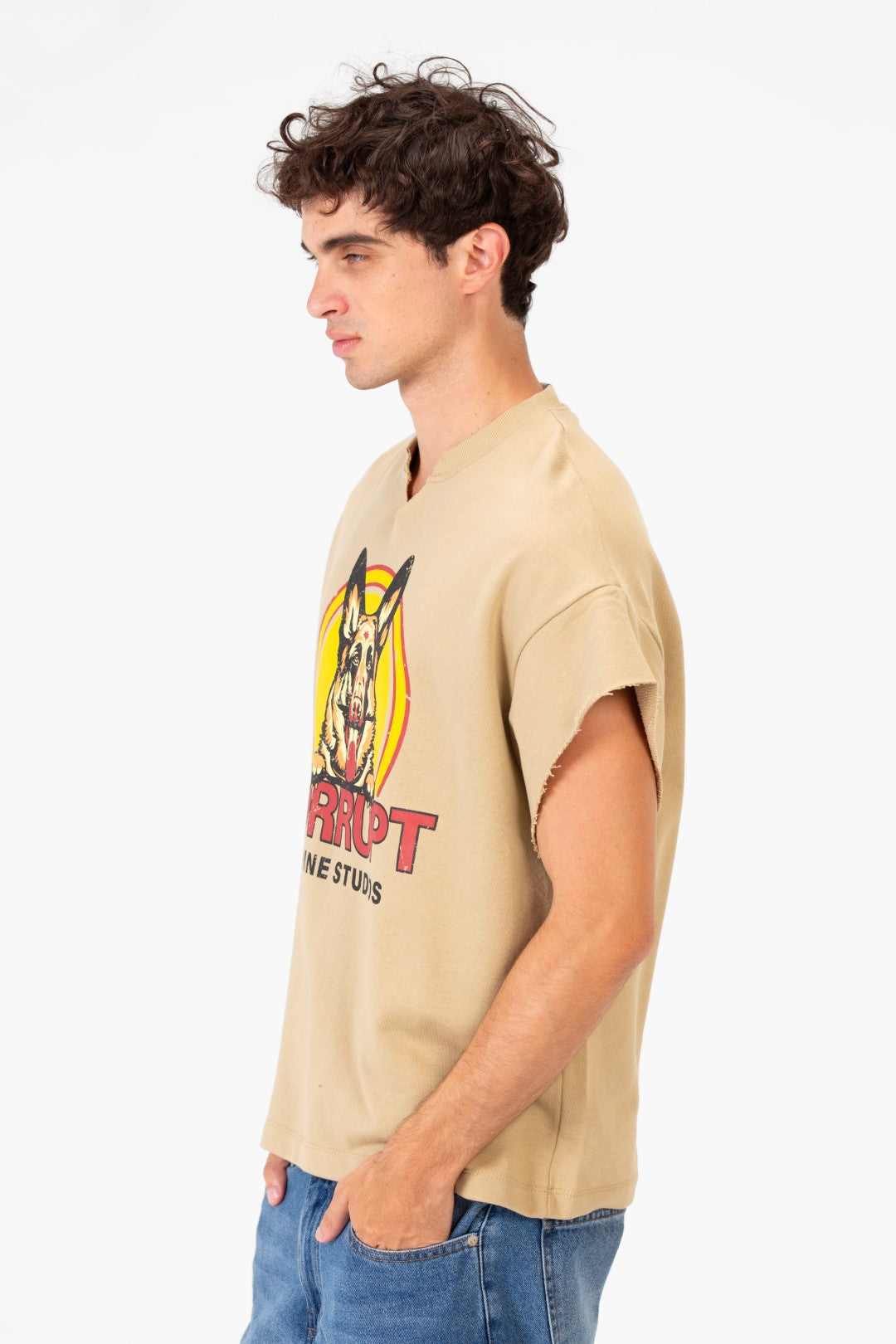 CORRUPT DOGY PRINT SHORT SLEEVES T-SHIRT