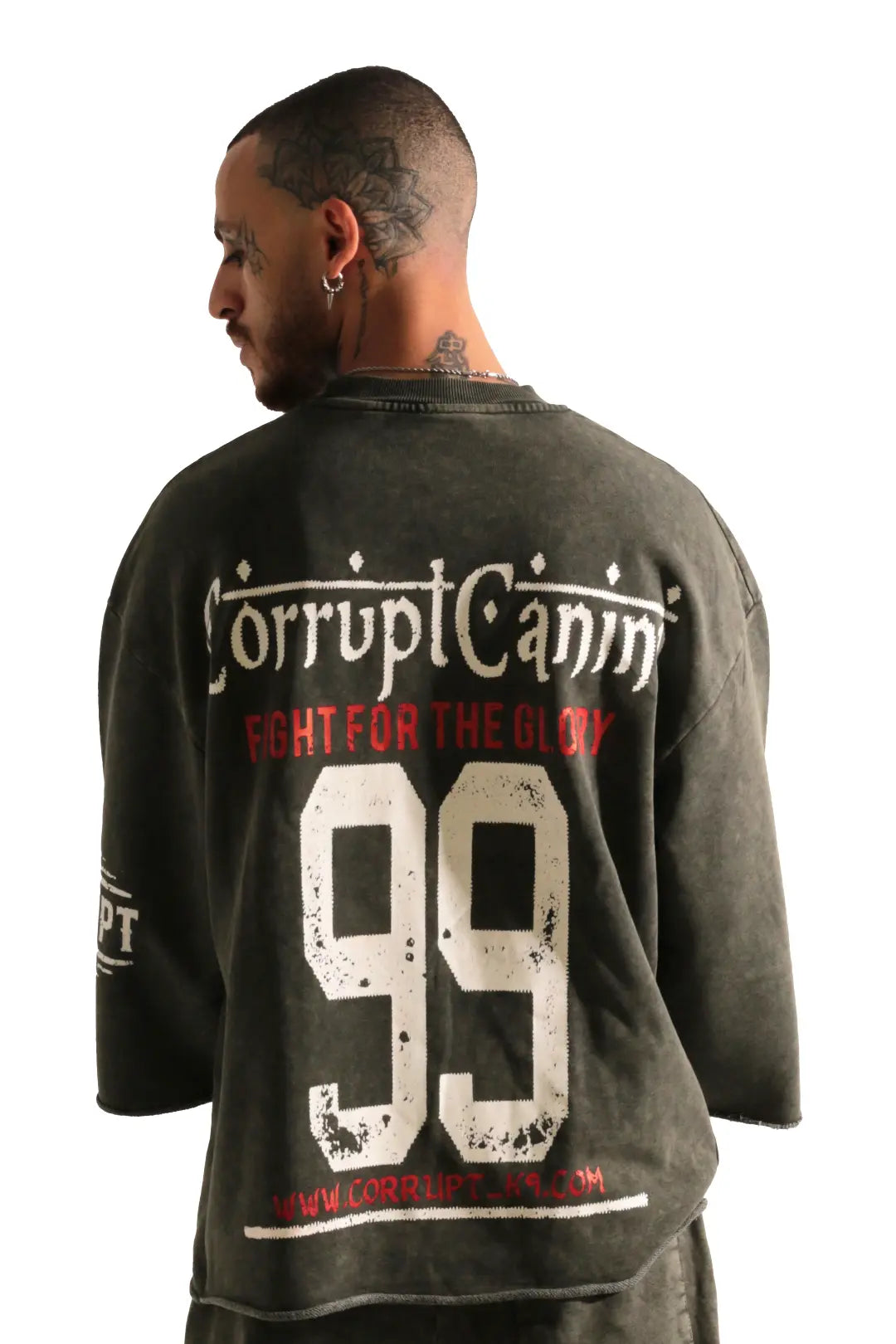 BOXY FIT WASHED CORRUPT T-SHIRT