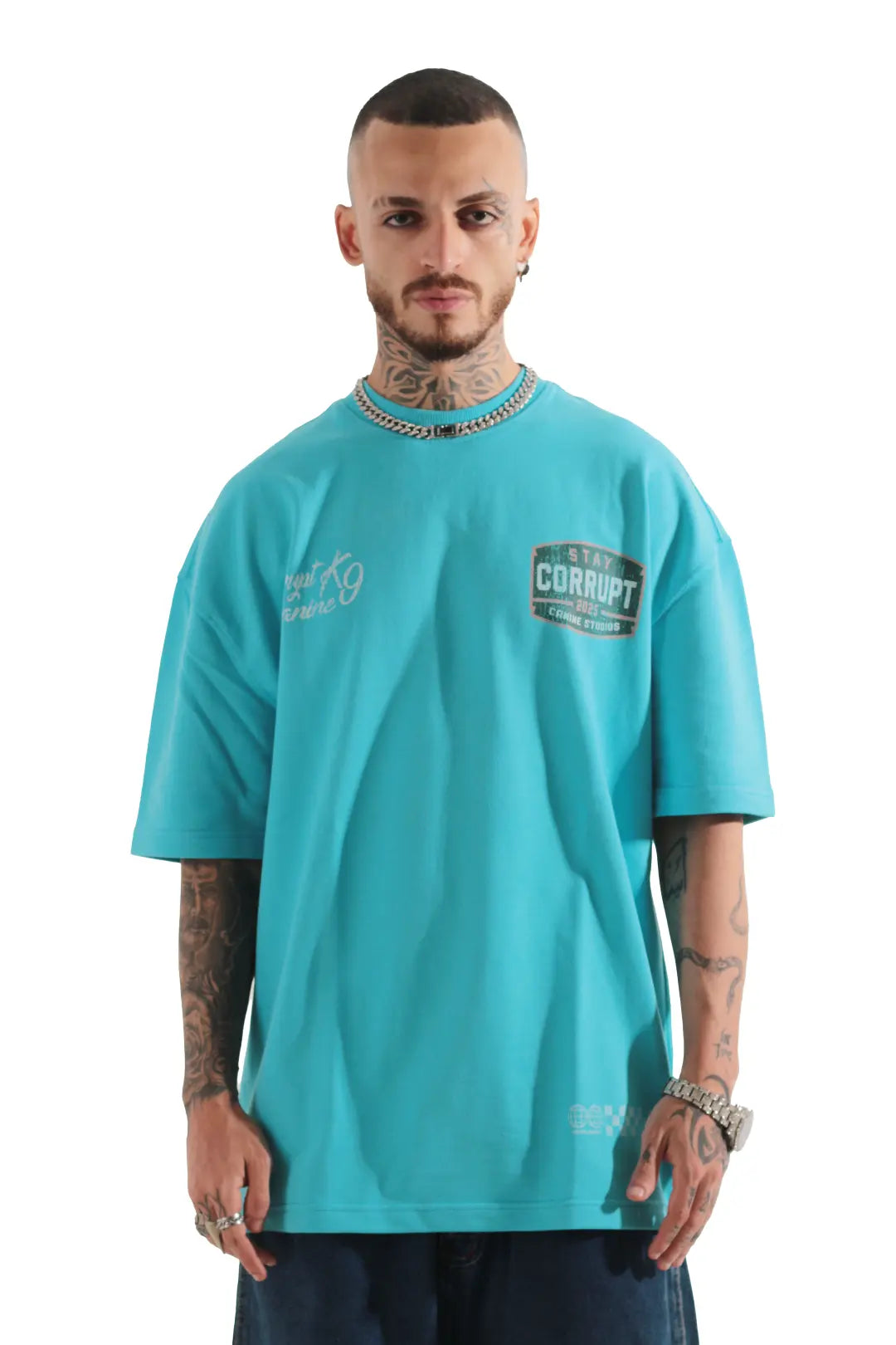 CK9 OVERSIZED PRINTED T-SHIRT