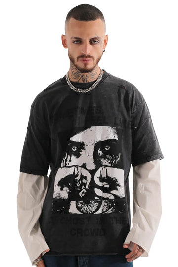 LONG SLEEVE CORRUPT CANINE T-SHIRT