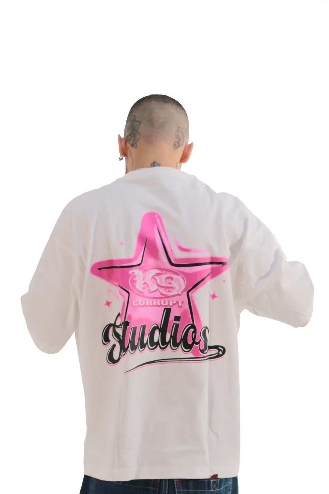 OVERSIZE STAR PRINT TEE