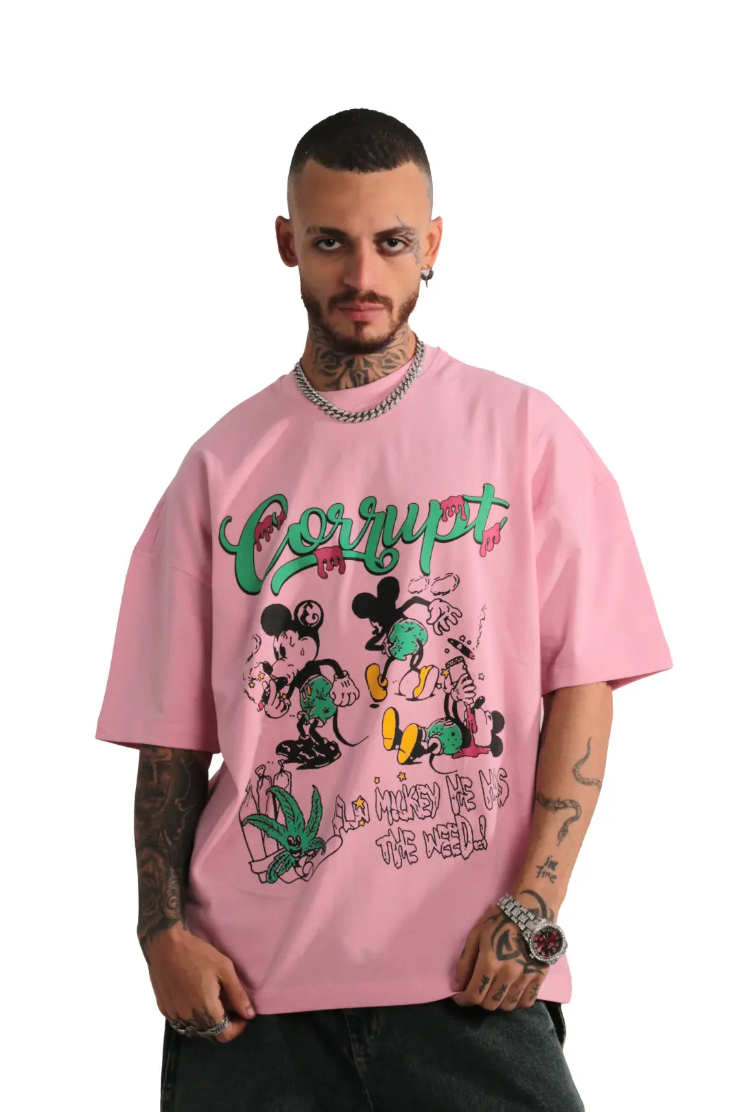 OVERSIZE GRAPHIC PRINT T-SHIRT