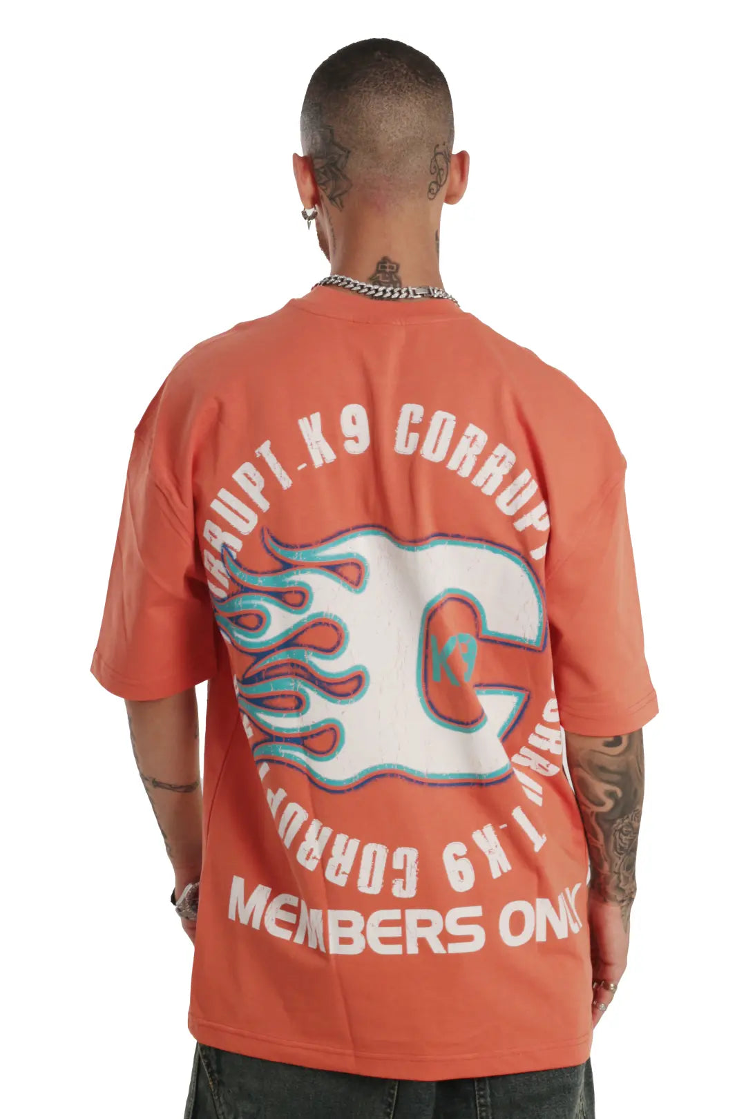 SHORT SLEEVE OVERSIZED PRINTED T-SHIRT