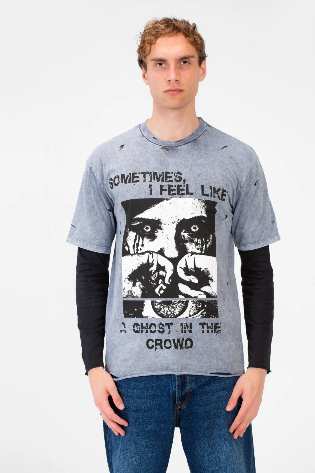 LONG SLEEVE CORRUPT CANINE T-SHIRT