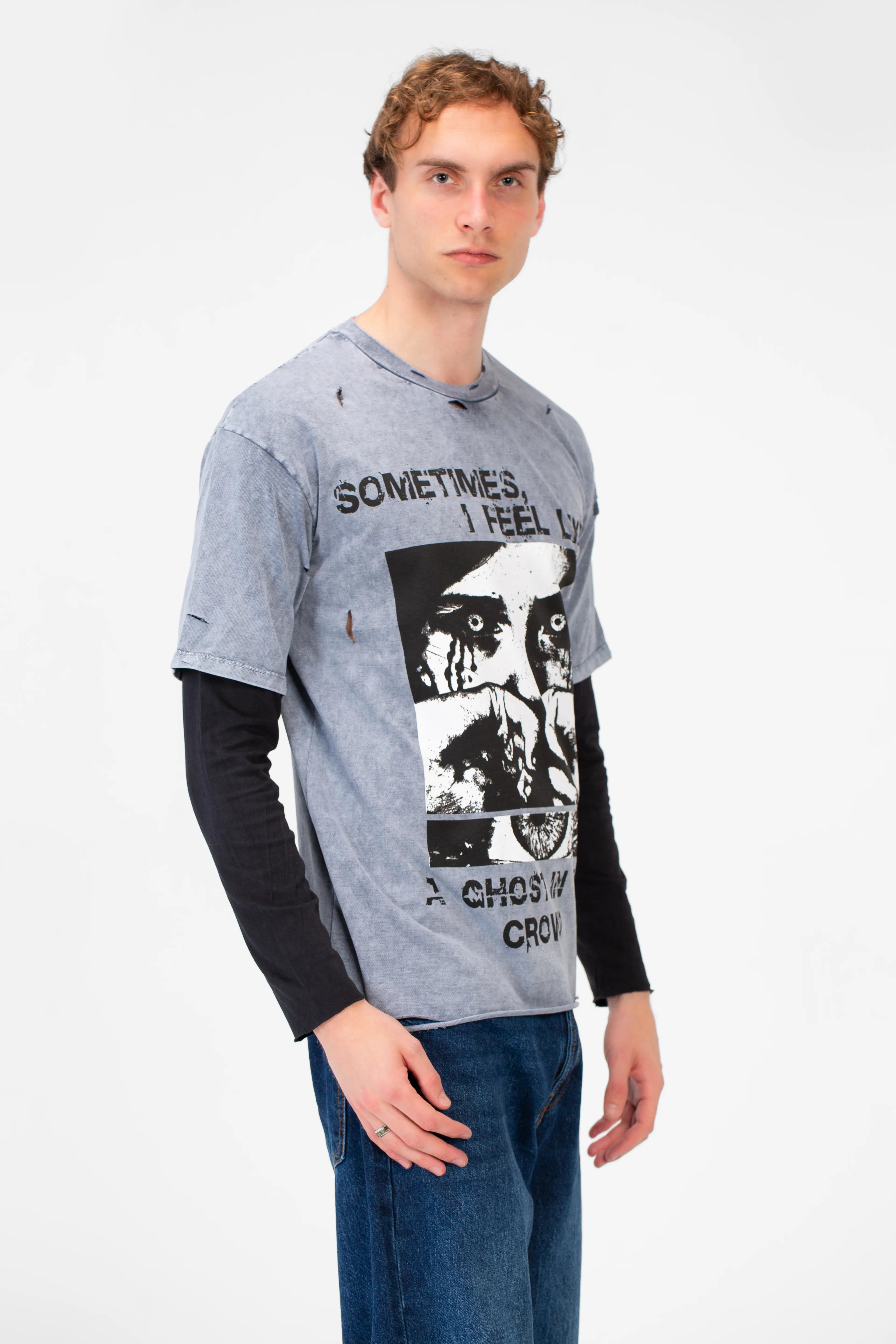 LONG SLEEVE CORRUPT CANINE T-SHIRT