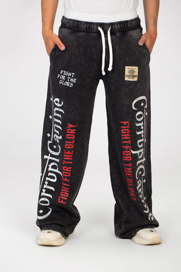 VINTAGE VARSITY PRINTED SWEATPANT
