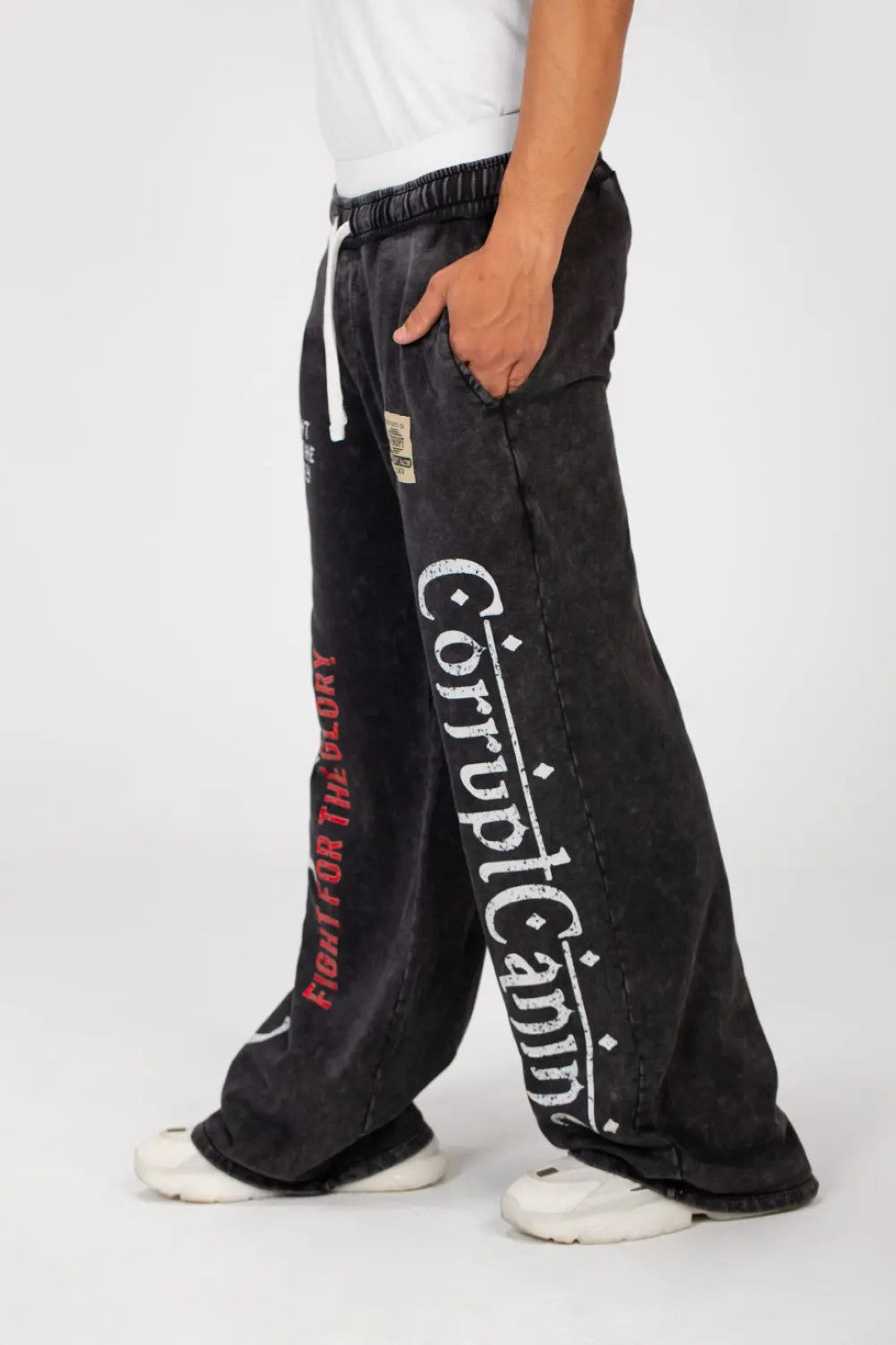 VINTAGE VARSITY PRINTED SWEATPANT