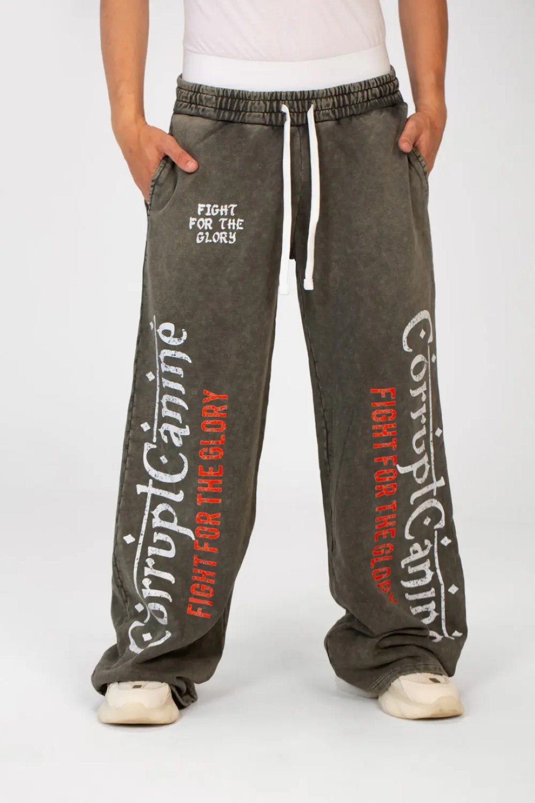VINTAGE VARSITY PRINTED SWEATPANT