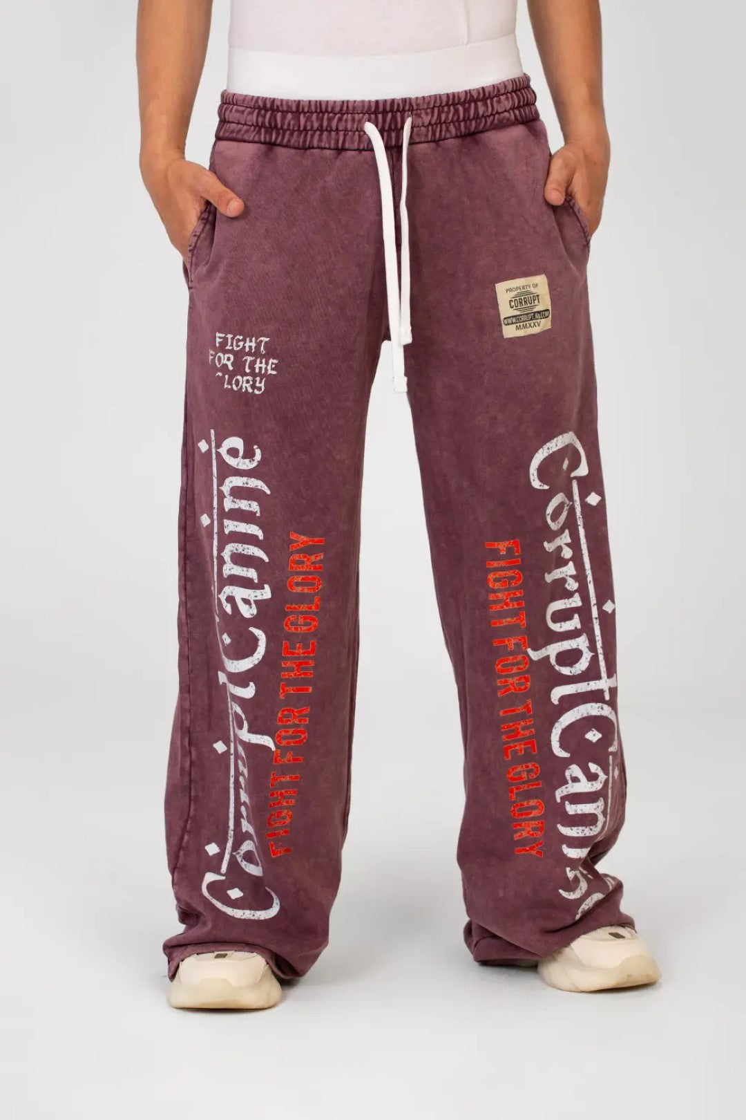VINTAGE VARSITY PRINTED SWEATPANT