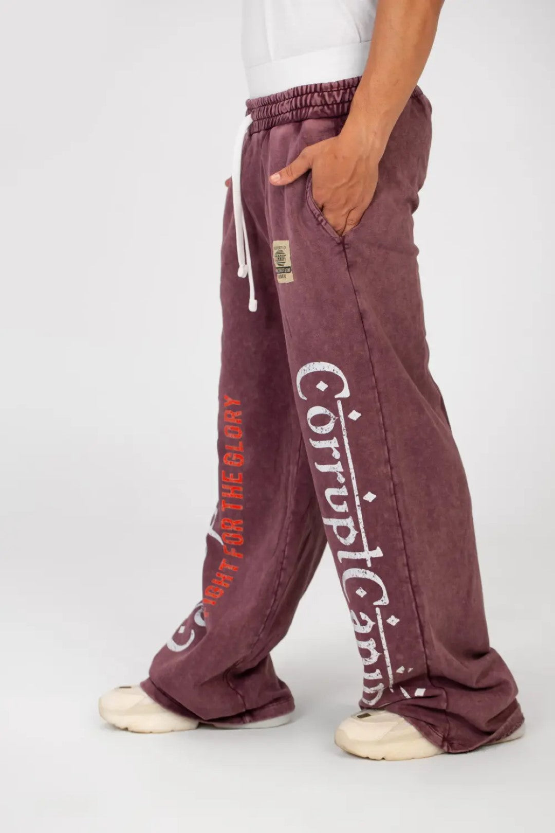 VINTAGE VARSITY PRINTED SWEATPANT