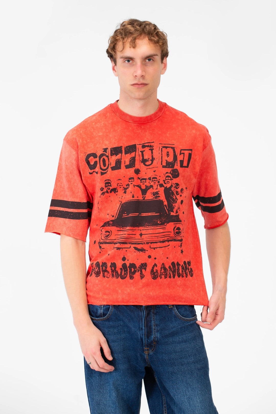 GRAPHIC PRINT CORRUPT T-SHIRT