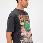 GRAPHIC PRINT OVERSIZED K9 T-SHIRT