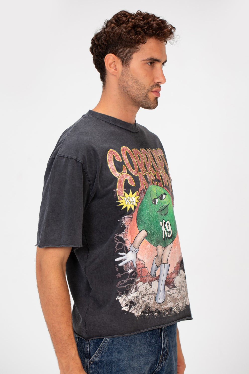 GRAPHIC PRINT OVERSIZED K9 T-SHIRT