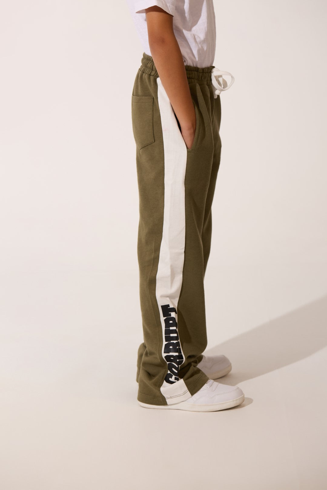 KIDS CONTRAST SIDE PANEL CORRUPT STREET SWEATPANTS