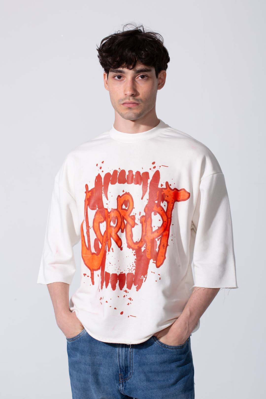 CORRUPT HEAVYWEIGHT ROUNDED T-SHIRT