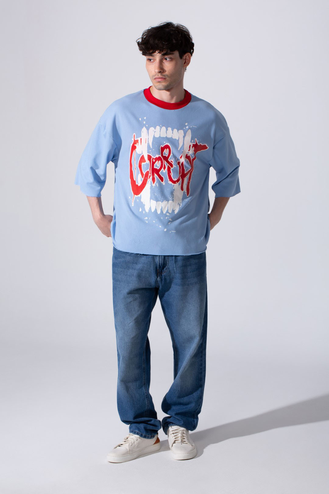 CORRUPT HEAVYWEIGHT ROUNDED T-SHIRT